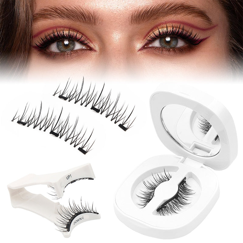 Natural-Looking Soft Magnetic False Eyelashes