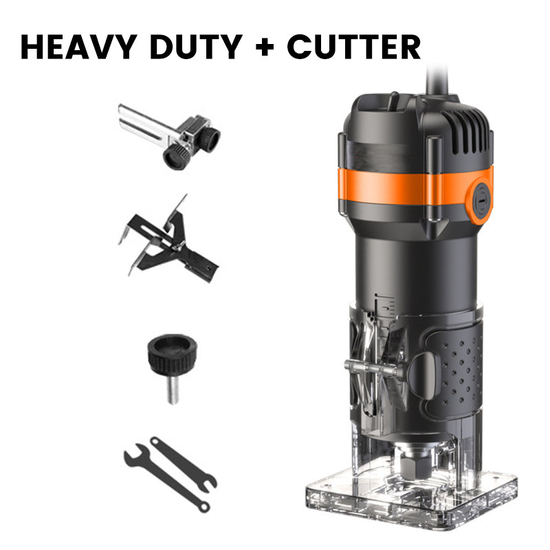 Multi-functional Electric Trimmer Router Set for Woodworking